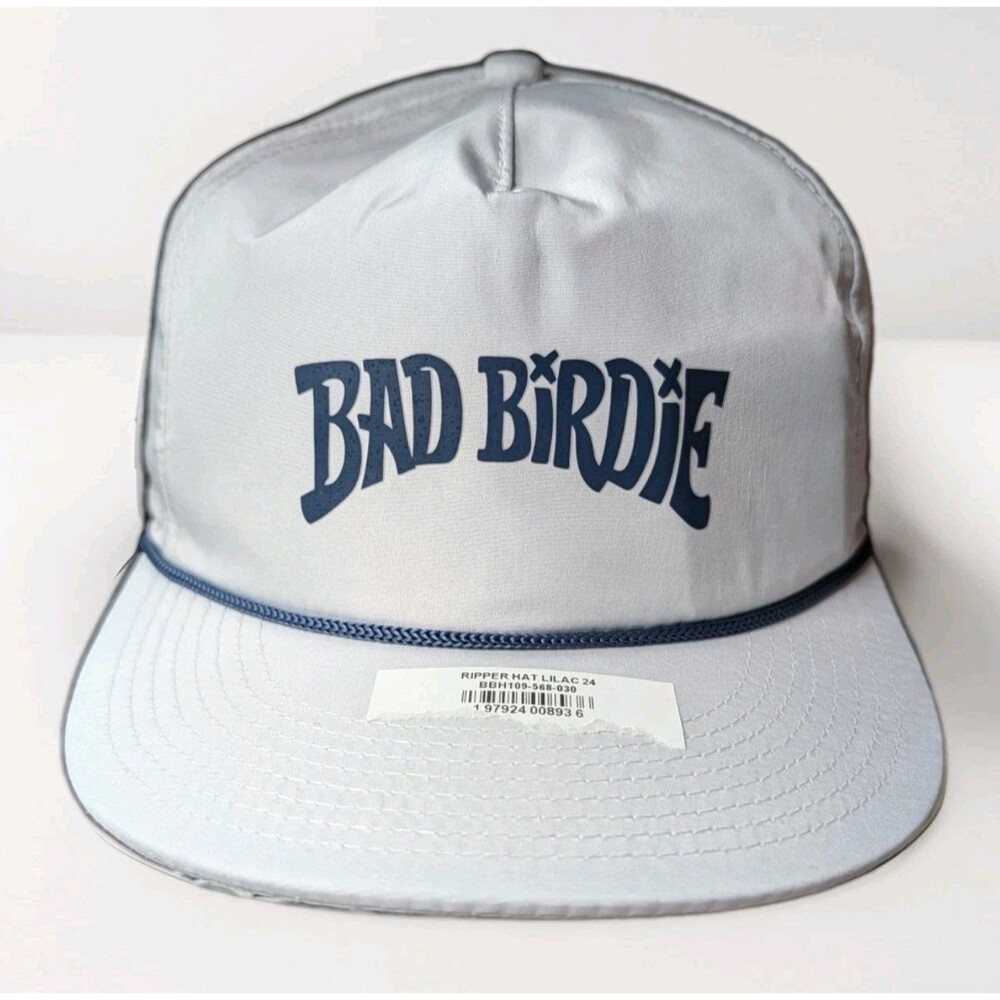 Bad Birdie BBH109-568-030 White Lilac Ripper Cap Men’s Golf Hat NWT Snapback